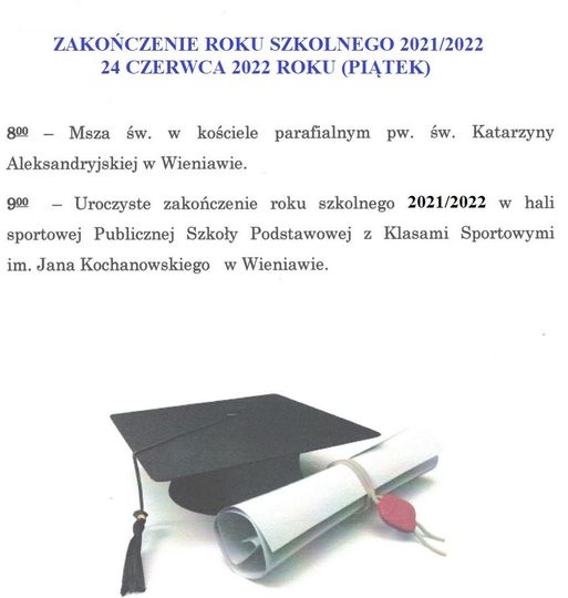 zakończenie